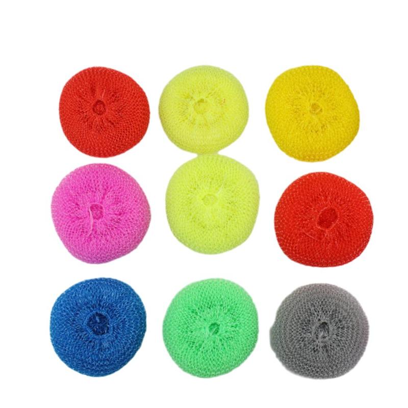 Product Introduction of Pot Brush Dishwash Ball Kitchen Pot Brush Artifact Cleaning Ball Plastic Steel Wire Ball 31