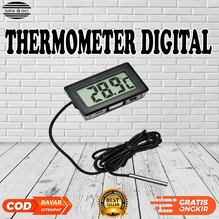 Mini Digital Thermometer / Termometer digital Kabel Sensor 0