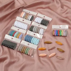 8 Pcs/Set warna plastik keselamatan jarum muslim silk clip anti-melepas dada jarum aksesoris Pin