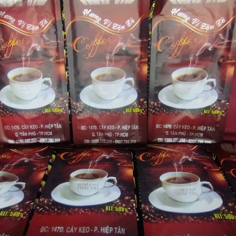 1kg Cà phê truyền thống giá bình dân Thái Tài Cafe Coffee 0