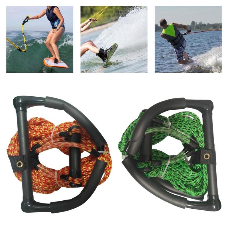 Water Ski Rope with Handle Wake Surf Rope for Surfing Water Sports Kneeboard 3