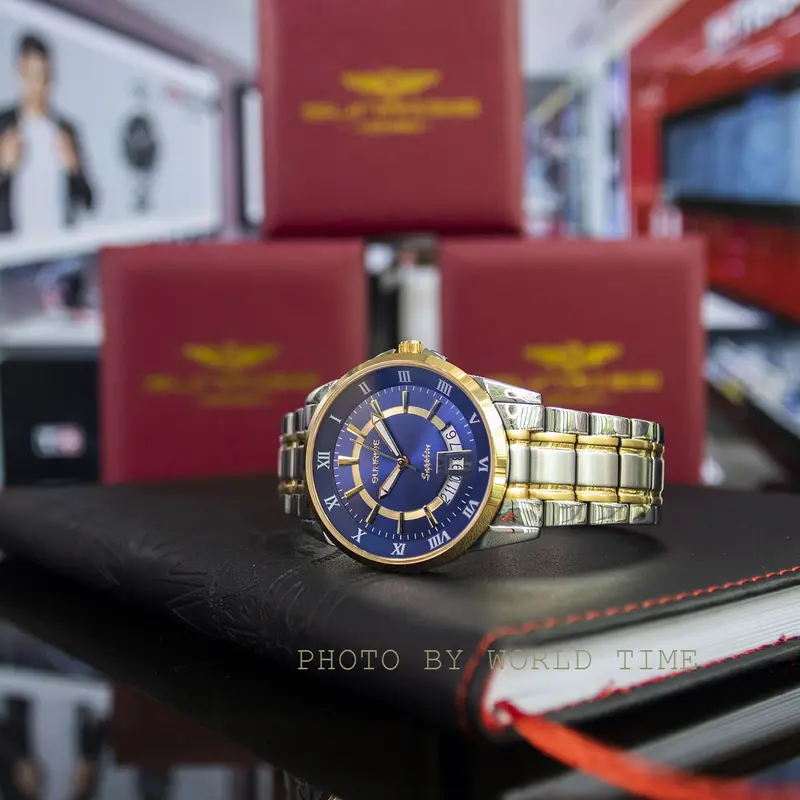 Đồng Hồ Nam Sunrise DM771SWA Chính Hãng Full Box - Kính Sapphire - Chống xước, chống nước - Thẻ Bảo Hành 3 Năm 5
