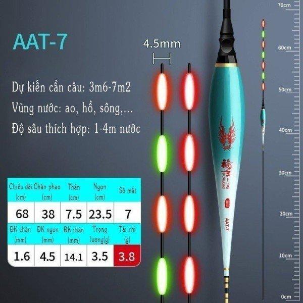 Phao hố đấu lửa thần. Phao hố đấu ngày đêm đổi màu tăm xốp cao cấp Tăm phao to chống loá chống mỏi mắt