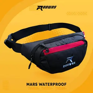 Waistbag Tas Selempang Pria Wanita Waterproof Roowns Mars