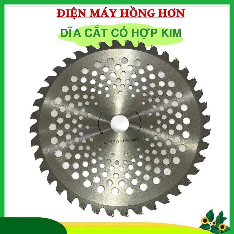 Dĩa Cắt Cỏ Hợp Kim 40 Răng.- Lắp Được Cho Các Loại Máy Cắt Cỏ lưỡi đào rãnh