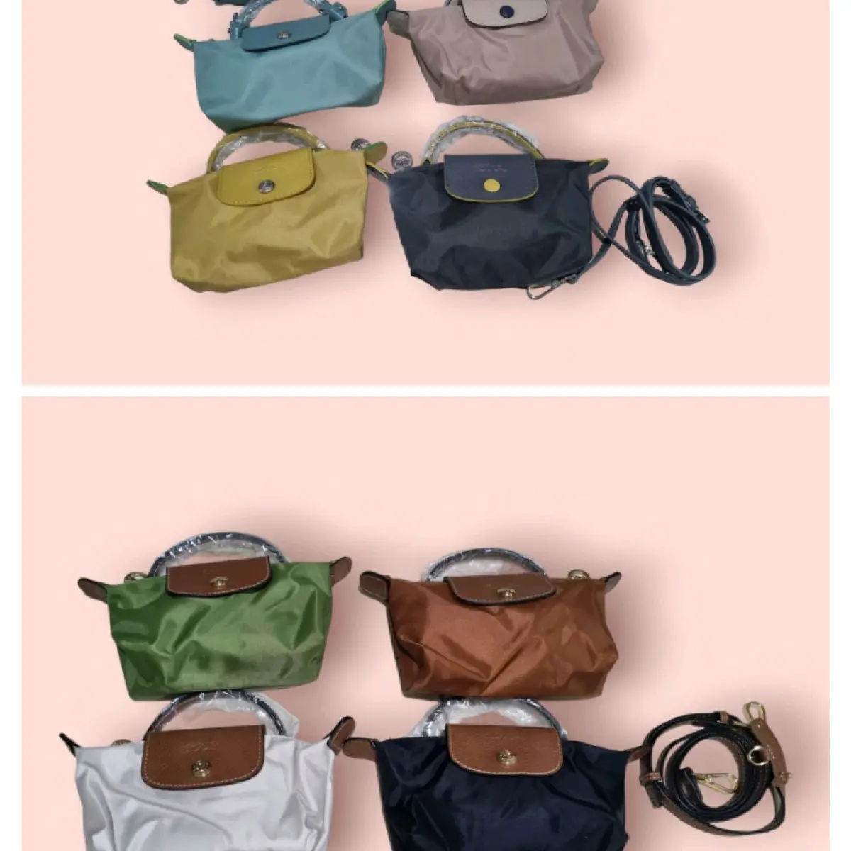 Tas one pouch Handle mirror Tali Kulit . Stok Terbatas