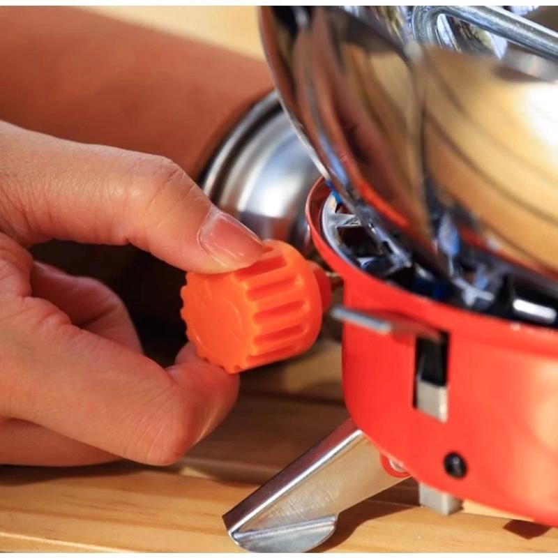 Bếp Gas Mini Cắm Trại Có Tấm Chắn Gió Gập Lại Tiện Lợi - Nam, Picnic Camping Dã Ngoại Bi 5