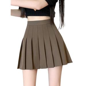 กระโปรงพลีทเอวสูง ทรงสลิม แฟชั่น สีพื้น สำหรับใส่ลำลองและอเนกประสงค์ ฤดูร้อน 2024 ฤดูใบไม้ผลิและฤดูร้อน กระโปรงทรงเอ มาใหม่ Clothing Lady Women เสื้อผ้า ผู้หญิง Skirt กระโปรงยีนส์  ฟรอม ช่าง กระโปรง  เทนนิส