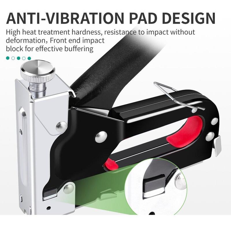 Product Introduction of Dụng cụ kim bấm cho gỗ kim loại thép không rỉ trang trí nhà cửa (miễn phí 600 ghim) 54