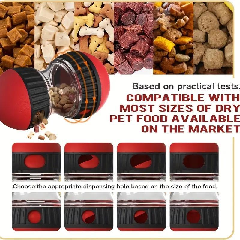 Adjustable Pet Snack Dispenser, Interactive Pet Food Puzzle Ball, Dog Food Dispenser, Dog Entertainment Toy for Daily Use 8