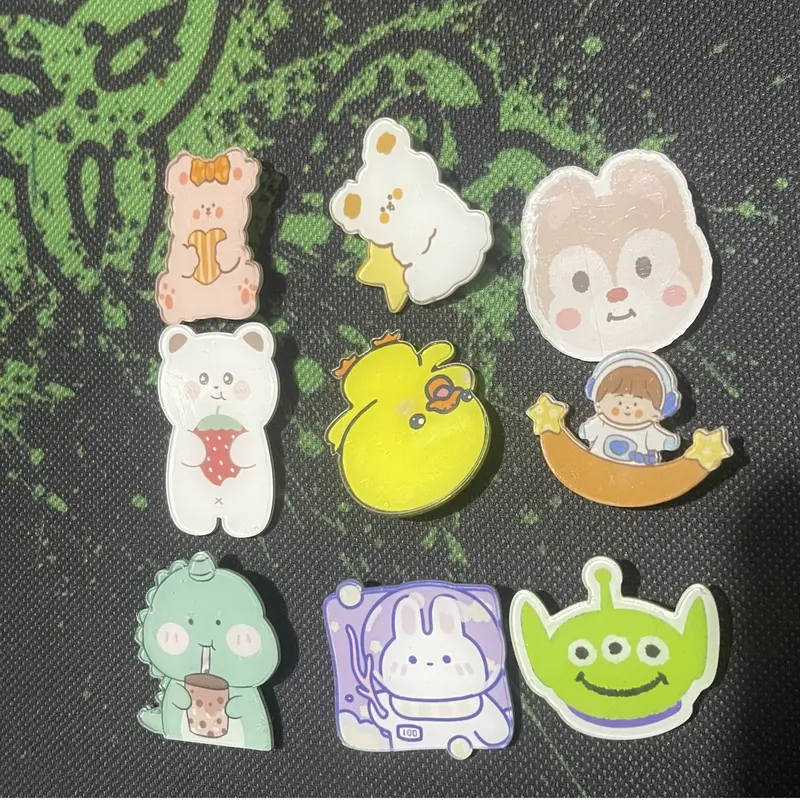 Gim cài trang trí , phụ kiện trang trí , sticker cài túi 0