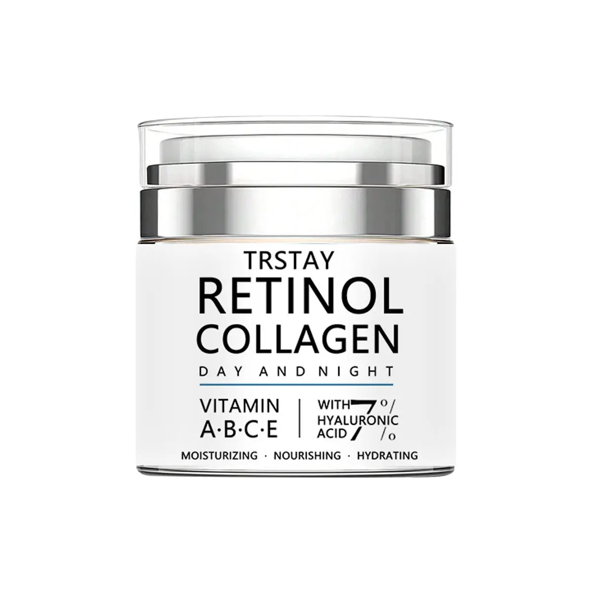 Retinol Collagen Face Cream, Vitamin C Moisturizer, Skin Care Product for Face Night & Day, Skincare Product Summer Gift