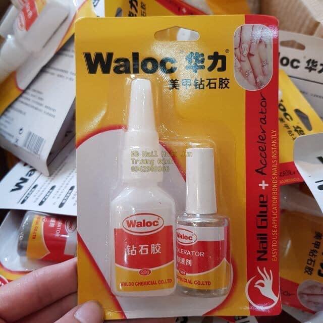 Keo Waloc - Keo Bê Tông Waloc Gắn Móng Đính Đá Nail Hàng Chuẩn Chính Hãng