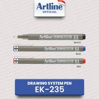 Gambar ARTLINE Drawing System Pens EK-235 - BLACK dari Artline Indonesia Kota Surabaya 3 Tokopedia