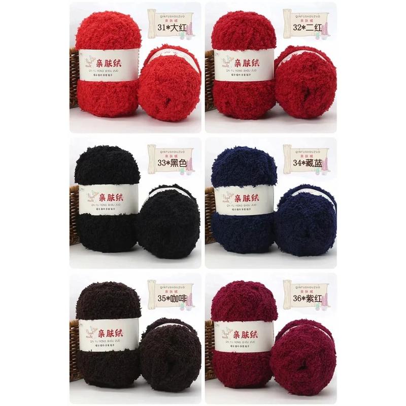 Product Introduction of Wool knitted scarf hat yarn crocheted handmade toys 12