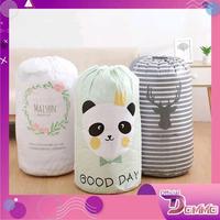 Gambar Keranjang Laundry Serut - Keranjang Pakaian Kotor Selimut Sprey - Laundry Basket Penyimpanan Pakaian Gaya Korea Baju - FLOWER dari Aurel Babyshop Kota Tangerang Selatan 2 Tokopedia