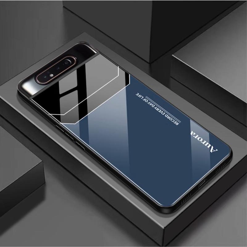 Ốp Lưng KÍNH BÓNG cho Samsung GALAXY A80 PHIÊN BẢN MỚI