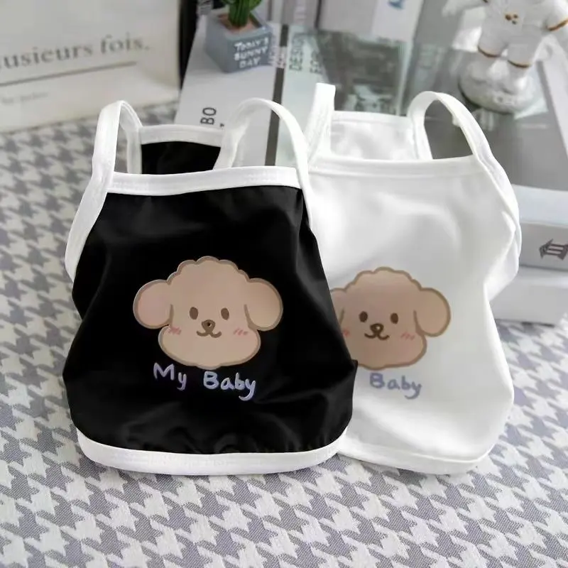 2025 Pet Bichon Schnauzer Small Dog Puppy Poodle Dog Clothes Spring and Summer Clothing Thin Suspenders Vest Special Offer