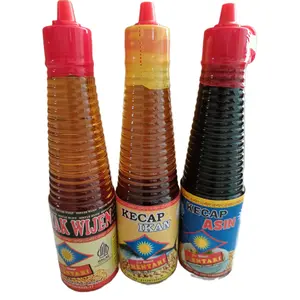 Paket Meriah Isi 3 Botol Cap Sinar Mentari 150 ml - Minyak Wijen, Kecap Ikan, Kecap Asin
