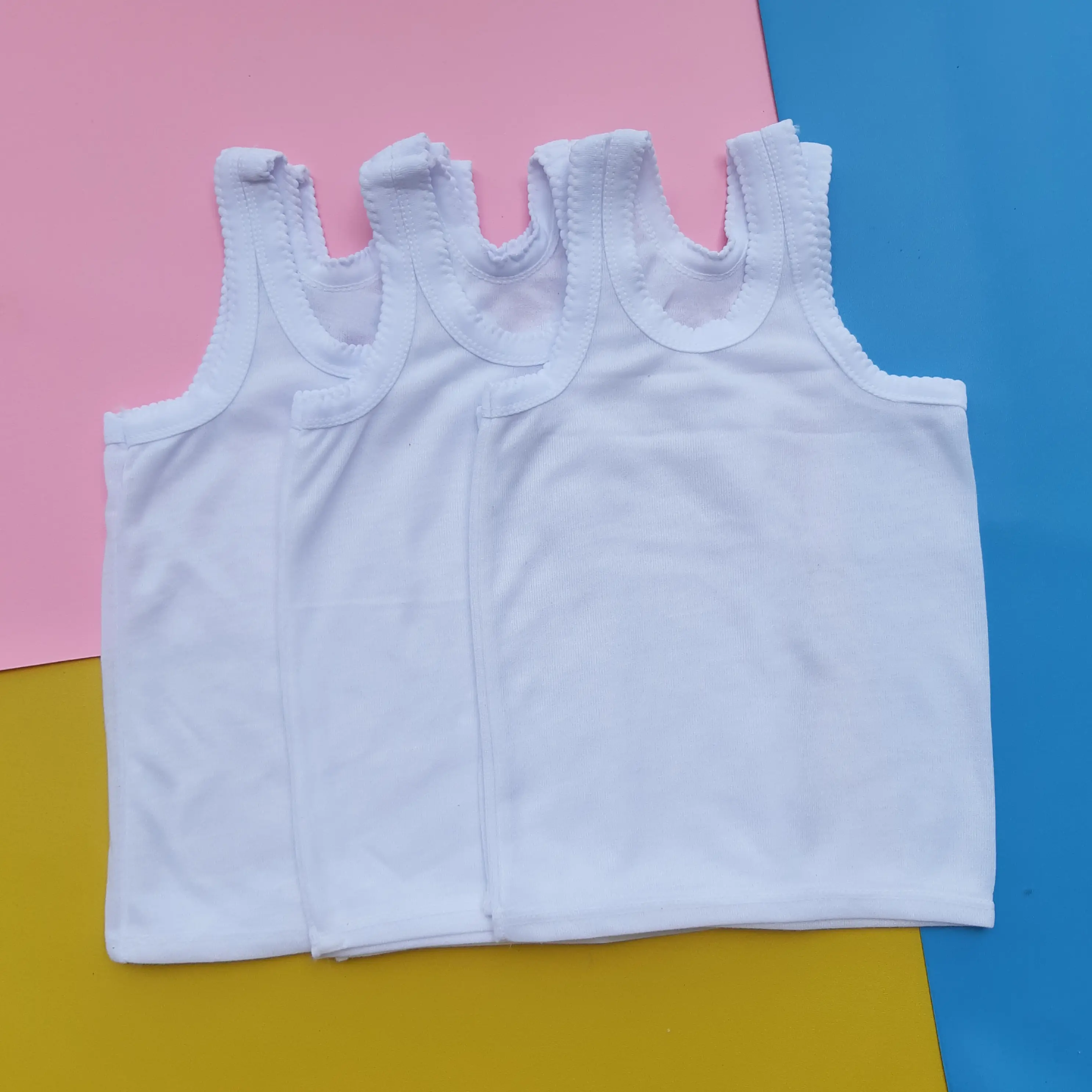 3 Pcs Kaos Dalam Anak Singlet Anak dan Kaos Dalam Polos