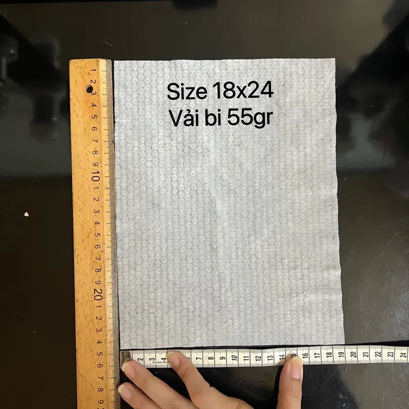 100 cái khăn lạnh chấm bi size 18x24 Giấy Ăn Khăn Giấy Giấy Ăn 2