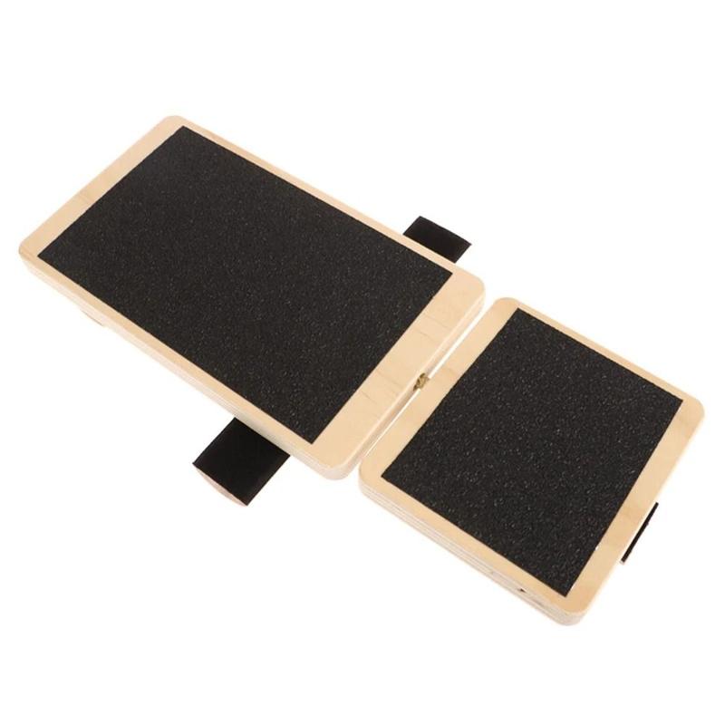 Product Introduction of Durable Wooden Ankle Balance Board Single Foot Trainer Sprained Ankle Foot Strengthener Trainer Ankle Strength Training Stability Exercises Plantar Balance Training 14