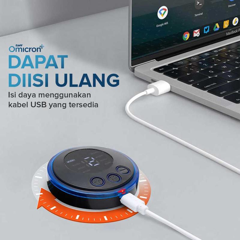 Alat Pijat Elektrik Tempel EMS Terapi Leher Massager Pijit Badan 4