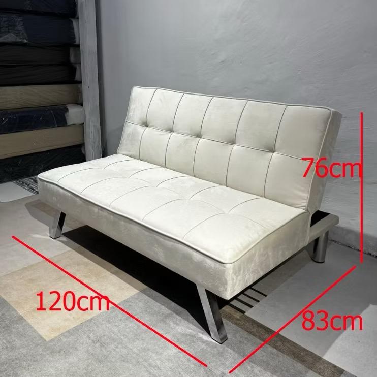 Product Introduction of Ghế Sofa Mini 3 Trong 1 Dài 1m2 [Giao Hàng Miễn Phí] - Sofa Giường Nằm Gấp Gọn Vải Nhung - Nỉ - Da sofa nệm  gấp ghế  sofa combo 22