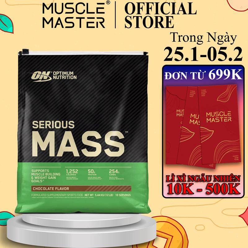 Bột Dinh Dưỡng Mass - ON SERIOUS MASS 12LBS