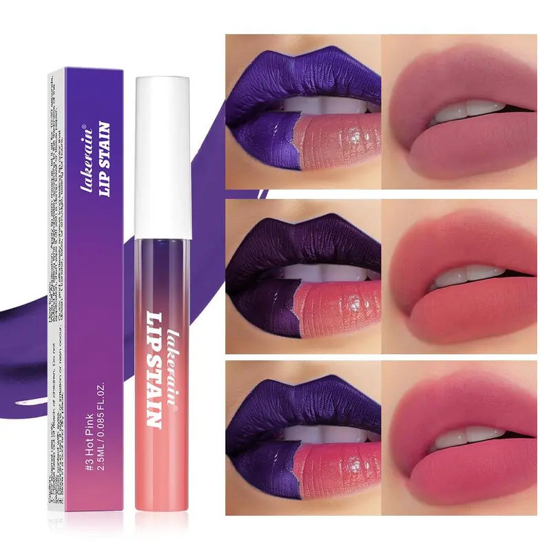 Long-lasting Peel-off Lip Stain Set, 3 Counts/set High-pigment Moisturizing Lip Stain, Easy To Apply and Remove, Ideal for All Skin Tones, Valentine's Day Gift, Gifts for Girlfriend 7