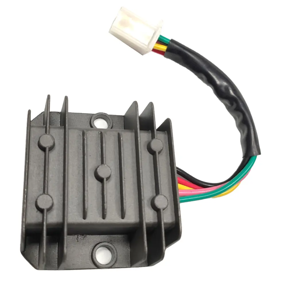 1x 5 Wires 12V Voltage Correct Connector Direct Installation Dirt Bike For GY6 50 150cc Motorcycle Regulator Rectifier