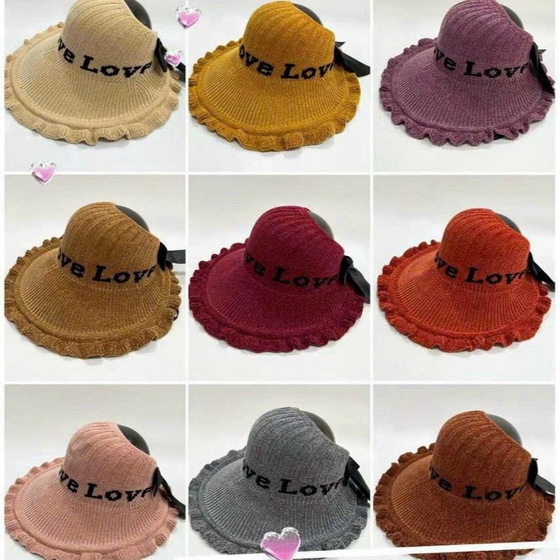 Nón kết che nắng, mũ vành rộng của Nữ hở chóp hàng Quảng Châu cao cấp