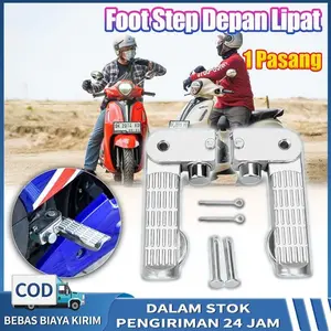 Foot Step Depan Lipat/pijakan kaki depan universal sepeda listrik（Tidak berlaku untuk sepeda motor super）
