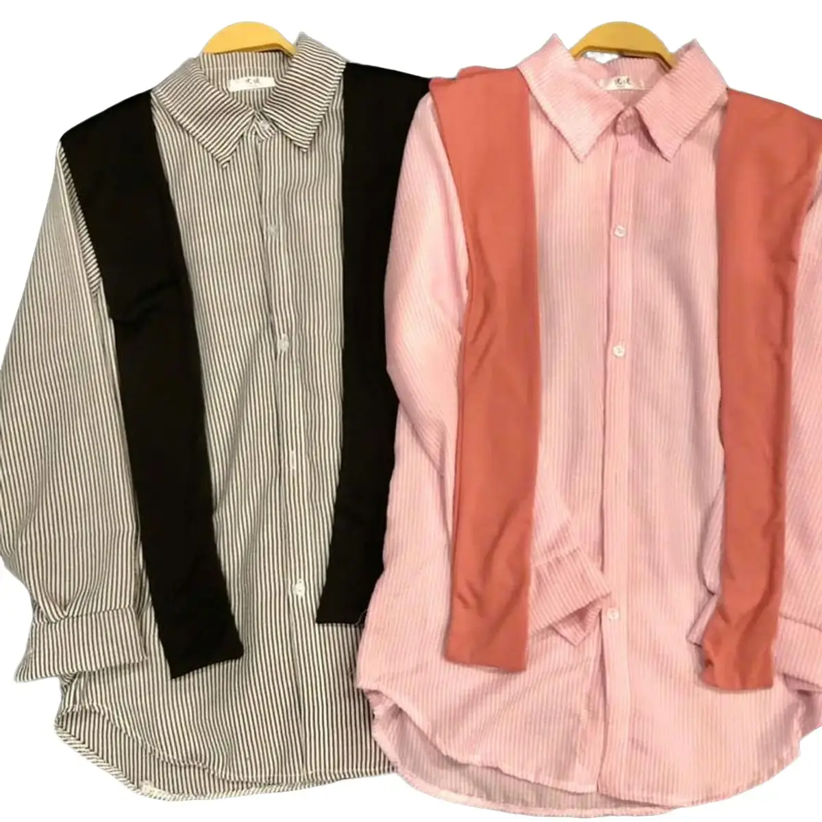 SƠ MI  KÈM KHĂN RỜI From 45kg đến 58 kg  PHONG CÁCH THANH LỊCH NỮ TOP WOMEN so miki Áo Shirt