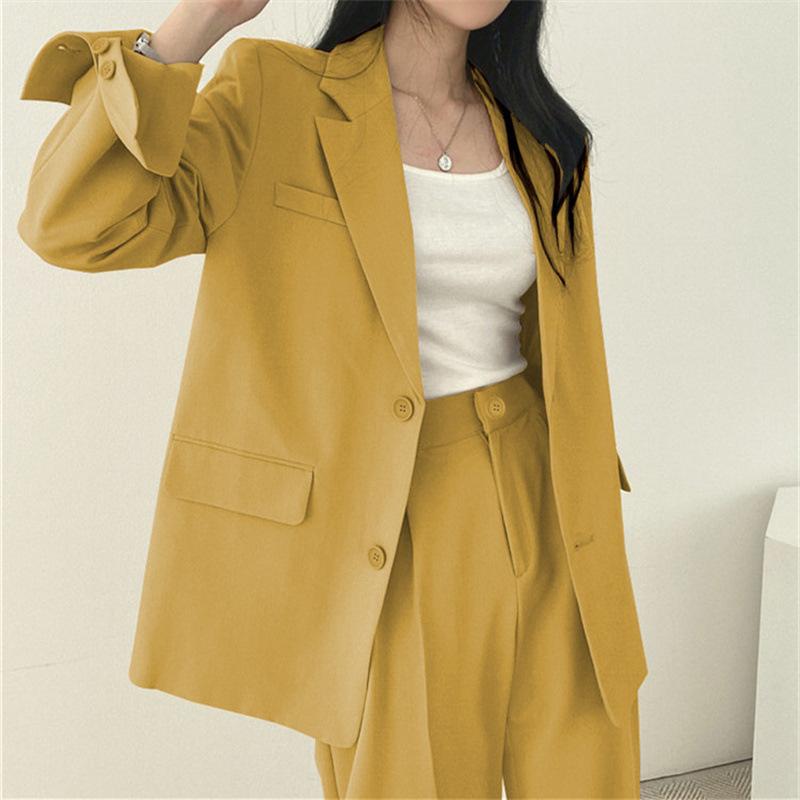 Product Introduction of Suit Jacket for Women 2024 Spring New Korean Style Coat Temperament Commute Blue Design Sense Niche Suit for Women 18