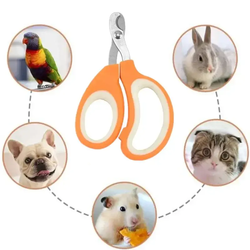 Professional Cat Nail Clippers Stainless Steel Puppy Claws Cutter Pet Nall Grooming Clippers