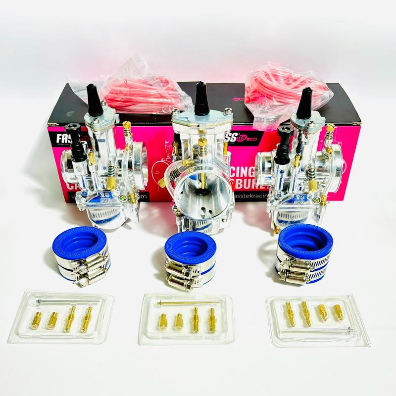 Bình xăng ga dẹp Fasstek pwk họng size 28 - 30 - 32 - 34 Phụ Tùng