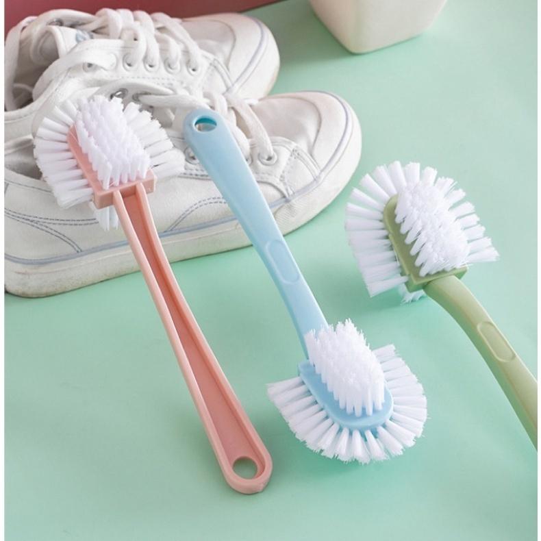Cây Cọ Vệ Sinh Giày Dép 3 Đầu - Bàn Chải Vệ Sinh Giày Dép - CỌ BỒN CẦU TOILET 3 Đầu 1