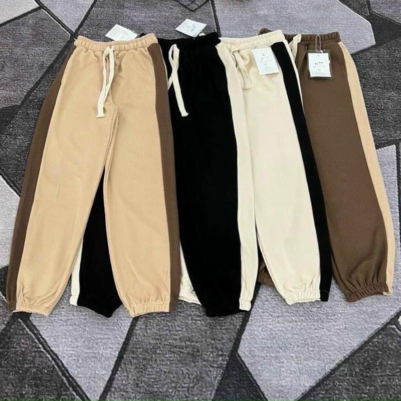 Ảnh thật _ Quần nhung tăm dáng bomber, cạp chun bo gấu, chất mềm, mịn dày dặn vừa ấm, vừa xinh Nữ Pants Women