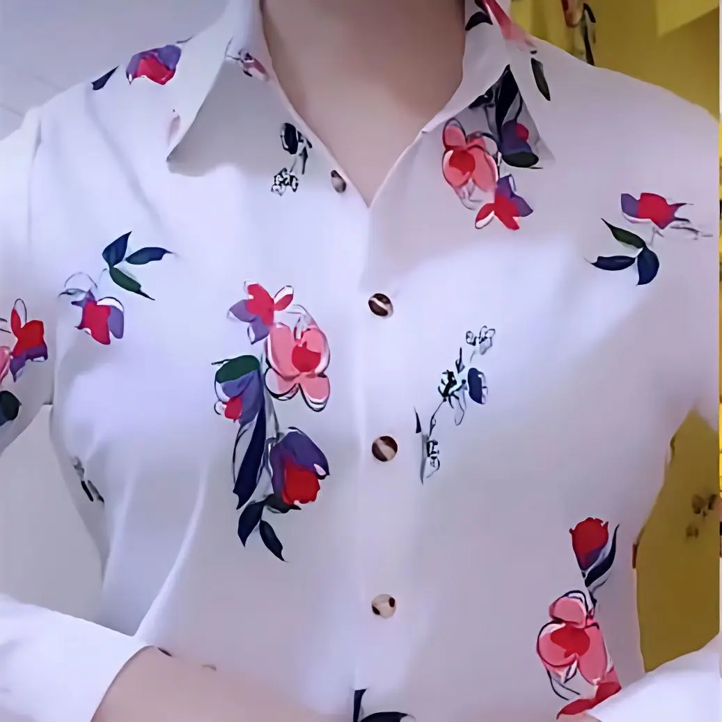 Áo Sơ Mi Có Ve Áo Phong Cách Phương Tây, Cao Cấp, Dành Cho Mẹ TRUNG NIÊN, Thời Trang, Dáng Rộng Rãi Và Mỏng, Áo Sơ Mi Dài Tay, Dành Cho Phụ Nữ, Thích Hợp Cho Mùa Xuân Và Mùa Thu, Hàng Mới Về Năm 2024 Top Women