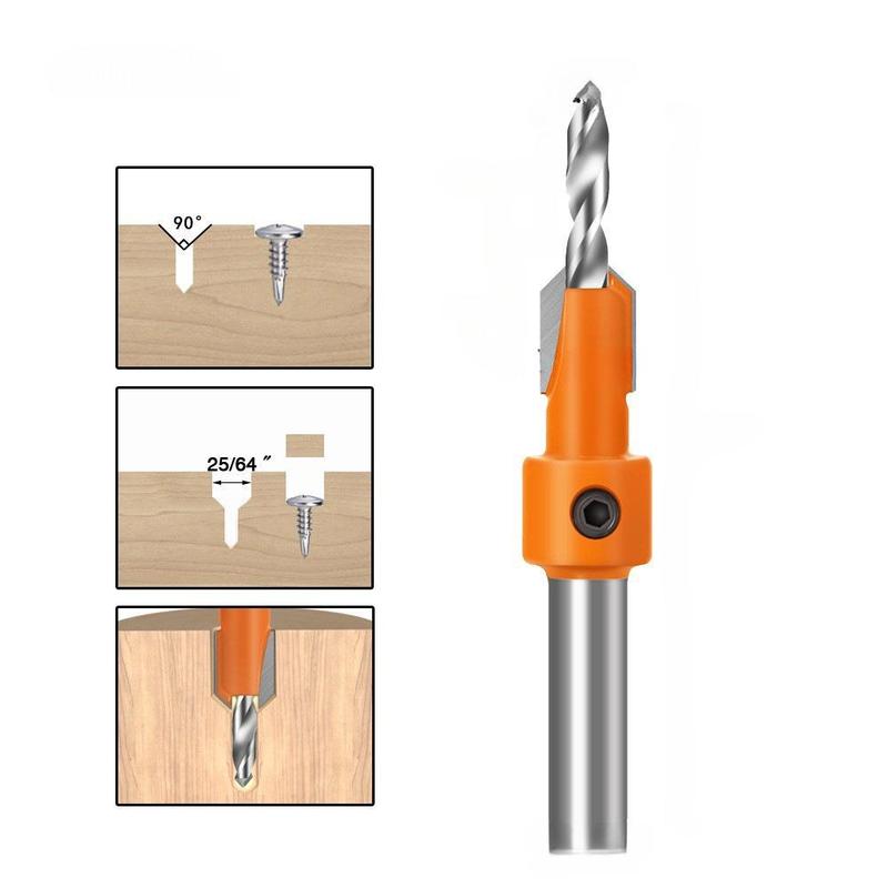 Woodworking Hole Drill Bit Set, Woodworking Hole Drill Bit Set, Power Tool Accessories for Woodworking, Home Improvement & Home Care Supplies 3