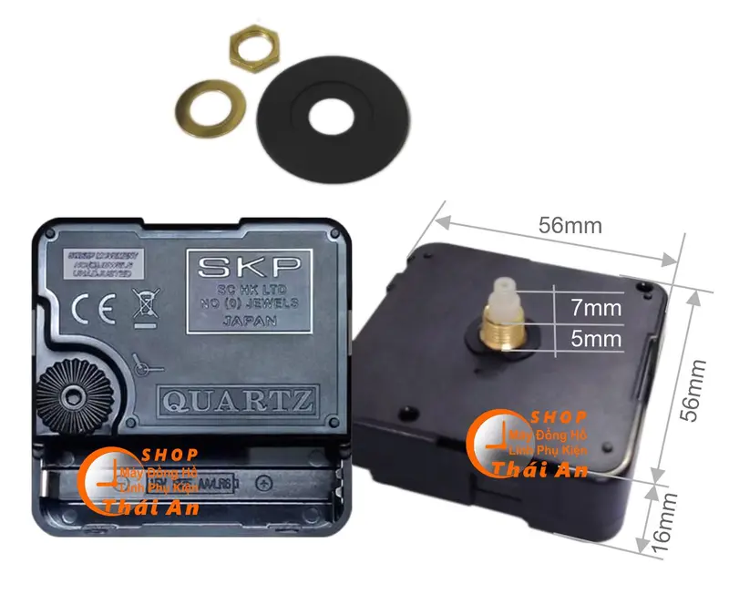 Máy Đồng hồ treo tường Nhật kim trôi (BH 2 năm) 1