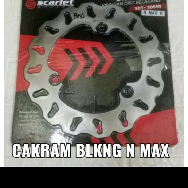 N MAX AEROX OLD NEW PIRINGAN REM CAKRAM DISC BRAKE DPN BLKG ORIGINAL SCARLET N MAX OLD NEW AEROX LEXI UKURAN STANDAR VARIASI Motorcycle 3