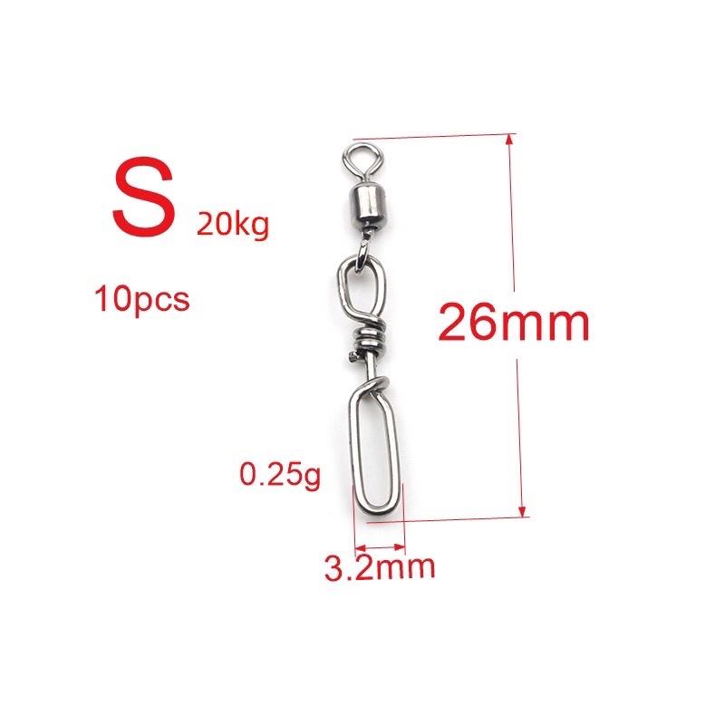 Combo 5 Khóa link lọt khoen chịu tải cao, chất liệu inox sáng bóng bền đẹp [tặng kèm chống lật] 5