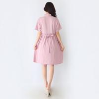 Gambar Lucy Casual Button Dress Baju Hamil Menyusui Kekinian FDD031 - Pink, Standar dari Eve Maternity Store Kota Administrasi Jakarta Barat 4 Tokopedia