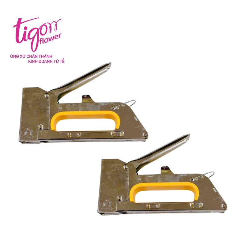 Combo 2 máy bấm ghim trên gỗ Hu Dong - dùng để trang trí kệ gỗ hộp gỗ - tiện lợi nhanh chóng dễ sử dụng