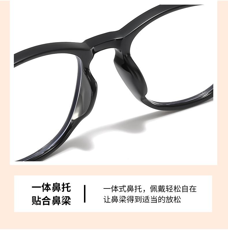 Product Introduction of 2024 New Fashionable Children's Anti Blue Light Small Frame Computer Non Degree Children's and Girls' Decorative Glasses 18