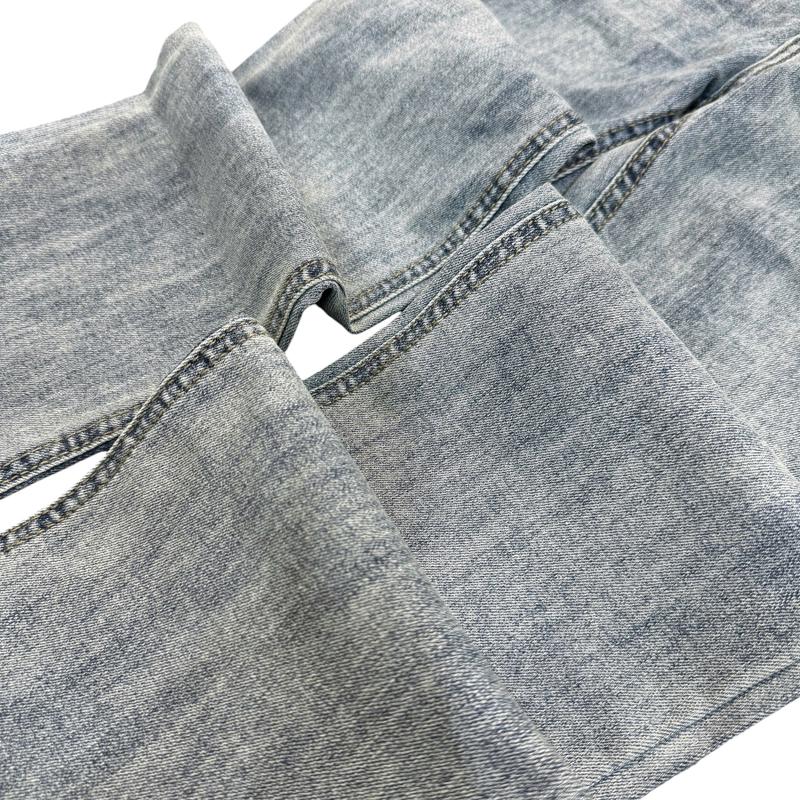 Quần Jean Loe ( MÃ Q-05 ) Chất Jean (Bò), Sẵn 2 Tông Màu xám nhạt ,đen trơn Dài 95cm Đủ Size ( S M L ) Vải Giãn Mềm Mịn (  Nữ Women Pants Kem Voi ) 4