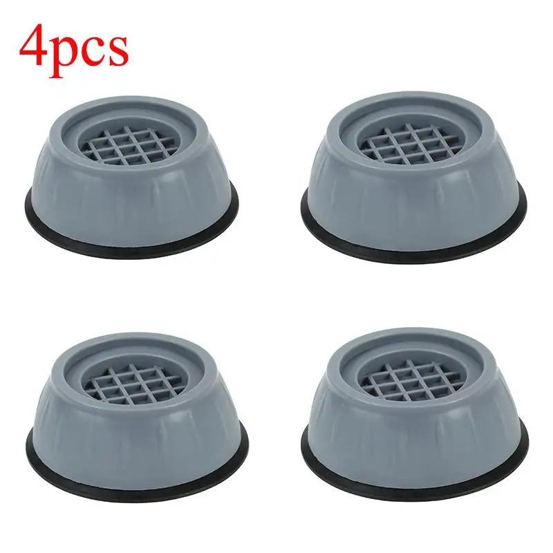 Anti Vibration Pads Washing Machine Rubber Feet Legs Mat Anti-vibration Pad Universal Noise Reducing Leg Base for Furniture 8