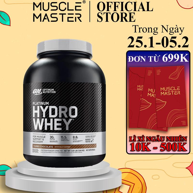 Bột Cung Cấp Protein ON Platinum Hydro Whey 3.5lbs (1.59kg)